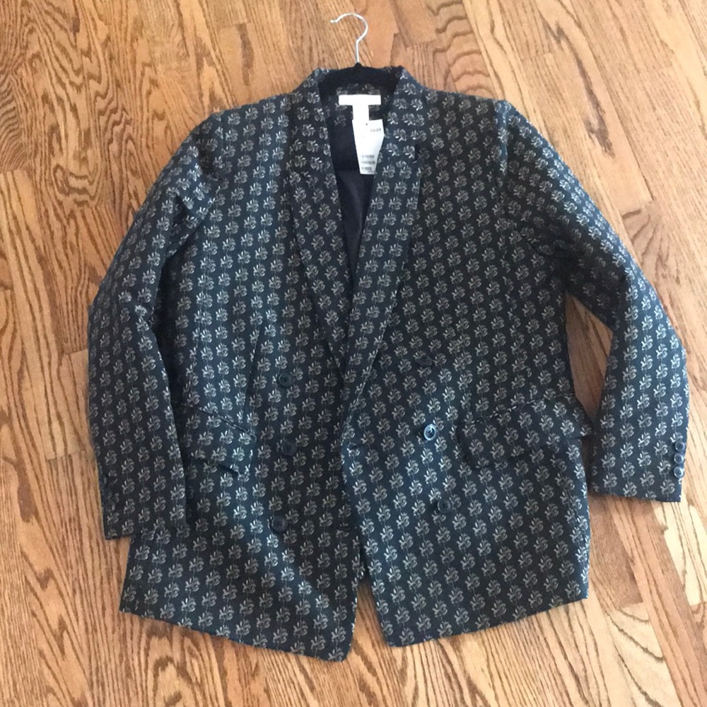 H&M Printed Blazer